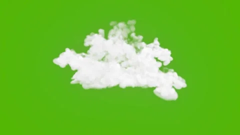 Smoke Vfx Green Screen. 4k Ultra Hd, Vid 