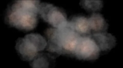 Smoke wall burst Stock Footage 1014678