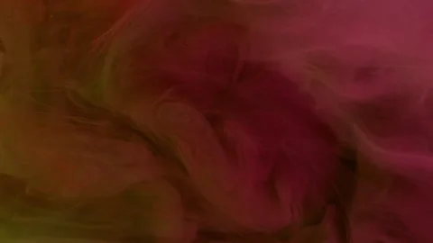 Smoke water blend paint drop splash cloud glitter Stock Footage 339779467