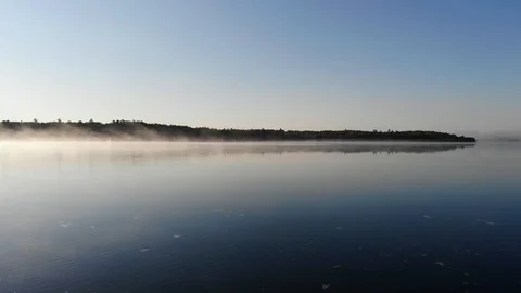 Smoke on the water (Pan) Stock Footage 111527882