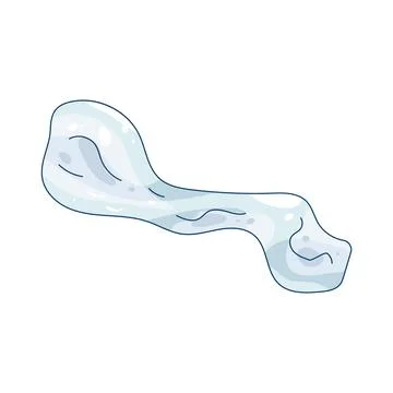 Smoke wave Stock Illustration