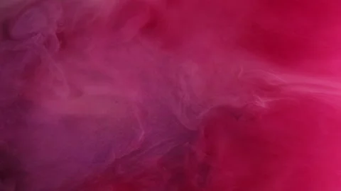 Smoke wave paint water drop pink purple splash Video stock 276873256