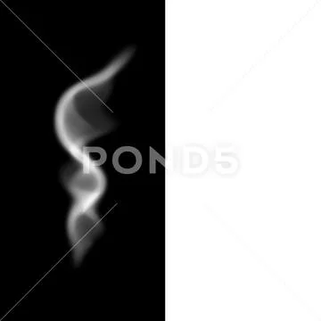 Smoke wavsmoke waves on transparent backgroundes on transparent background PSD Template