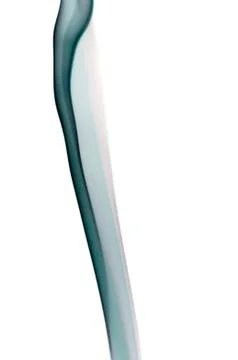 Smoke on white background Foto stock