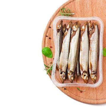 Smoked fish with beer Stock Photos