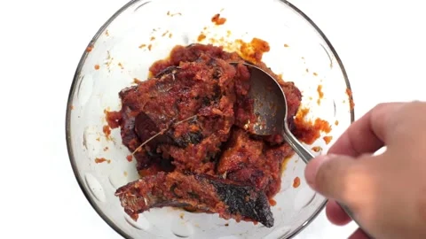 Smoked fish Stock Footage 296001399