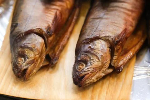 Smoked Fish Stock Photos