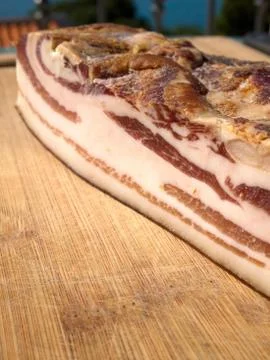 Smoked ham 库存照片