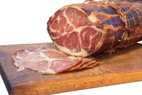 Smoked ham Stock Photos