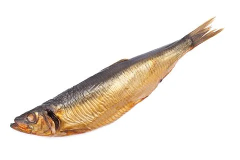 Smoked herring Stock Photos