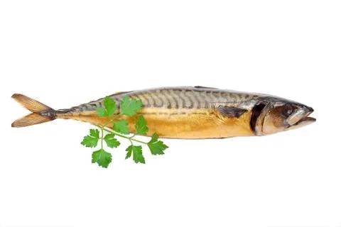Smoked mackerel Stock Photos