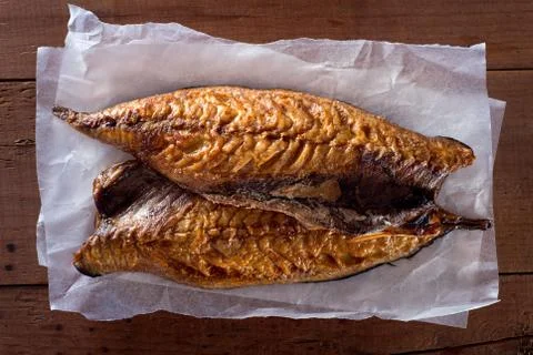 Smoked Mackerel Foto stock