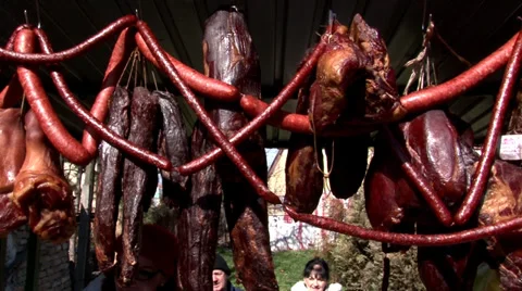 Smoked meat Stock-Footage 35759845