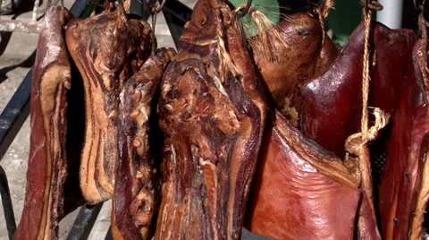 Smoked meat Stock-Footage 35761972