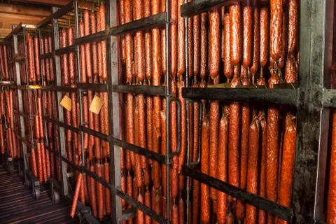 Smoked meat Stock Photos
