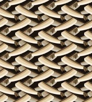 Smoked Sprats pattern seamless. Sprats small marine fish background Stock Illustration