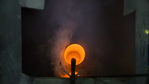 Smokeing glass 1 Stock Footage 126965187