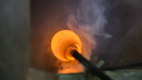 Smokeing glass 2 Stock Footage 126965234