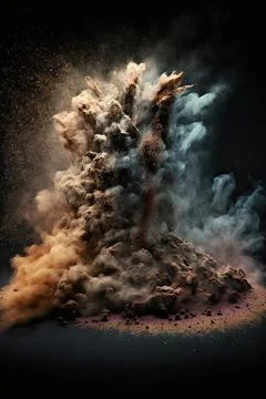 Smokepowder Stock Illustration