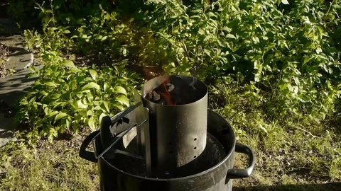 Smoker Grill Video stock 79505120