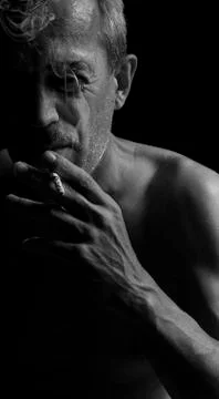 Smoker. Stock Photos