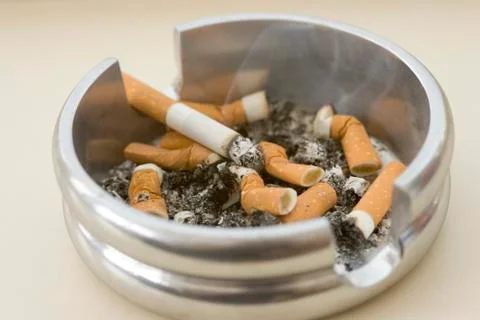 Smokers ashtray Stock Photos