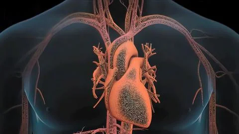 Smokers lung Stock Illustration