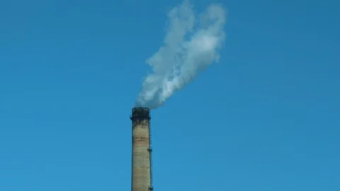 Smokestack 12 Stock Footage 118382101