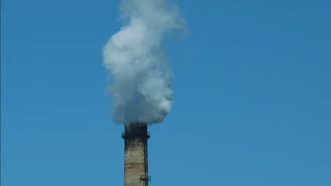 Smokestack 7 Stock Footage 118382003