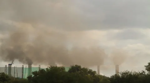 Smokestack Stock Footage 30467067