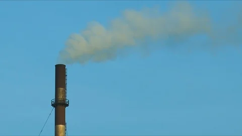 Smokestack Stock Footage 117963864