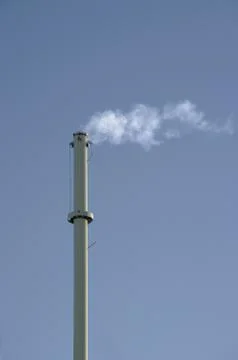 Smokestack gray Stock Photos