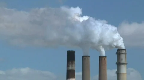 Smokestack Overcrank Stock Footage 303110