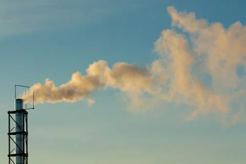Smokestack Pollution Stock-Fotos