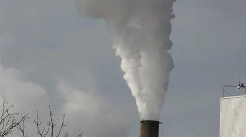 Smokestack Spews-1 Video stock 45576133
