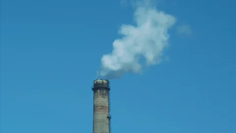 Smokestack - timelapse Stock Footage 118382504