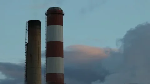 Smokestacks Video stock 20500198