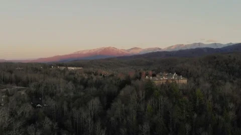 Smokey Mountains Drone Stock Footage 301348058