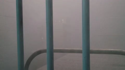Smokey Prison / Jail Cell Stock Footage 236312849