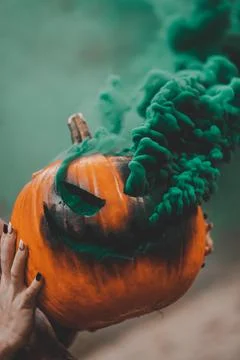 Smokey Pumpkin 5 Stock Photos