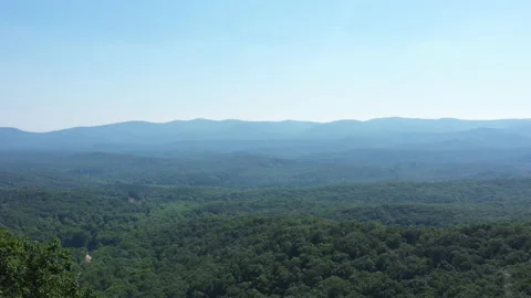Smokey Ridgeline Stock Footage 220041924