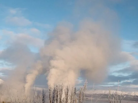 Smokey Sky Video stock 490396