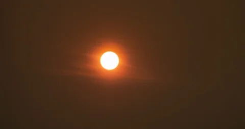 Smokey sun 4k Stock Footage 112366446