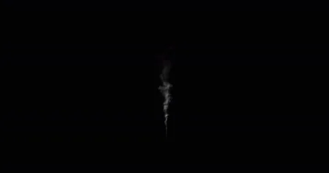 Smoking activity. Smoke effect on black background. 4K video Stock Footage 106289541