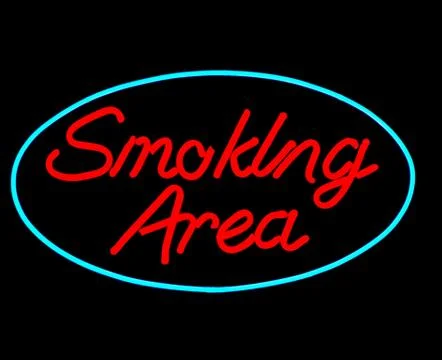 Smoking area Fotos de archivo