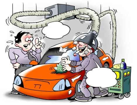Smoking ban in the workshop Stock Illustration