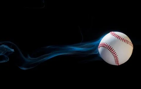 Smoking baseball Stock Photos