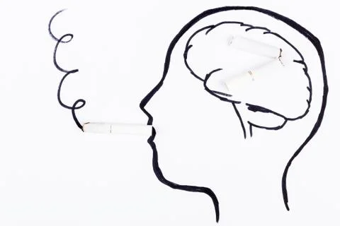 Smoking Brain Stock Photos