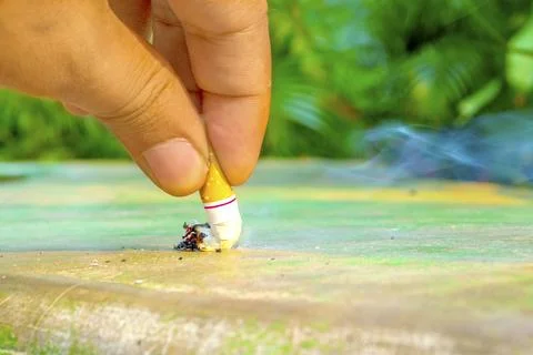 Smoking cessation concept Stock Photos