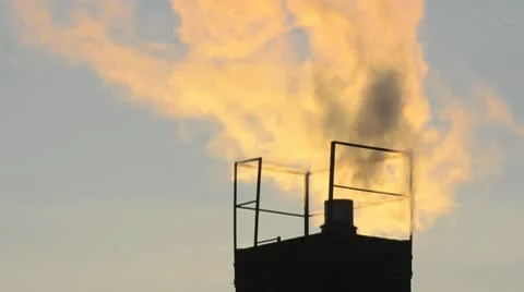 Smoking chimney 動画素材 10721757